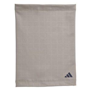 Dzianinowy komin na szyję. Białe szaliki ADIDAS, bez wzorów, z dzianiny. Za 129,00 zł.