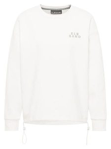 ELBSAND Bluza "Caris" w kolorze białym rozmiar: XL. Białe bluzy ELBSAND, xl, bez wzorów, z bawełny, bez kaptura. Za 165,99 zł.