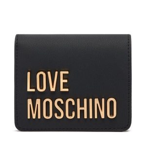 Portfel LOVE MOSCHINO. Czarne portfele LOVE MOSCHINO, bez wzorów. Za 337,99 zł.