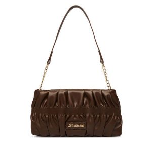 Torebka LOVE MOSCHINO. Brązowe torebki klasyczne LOVE MOSCHINO, bez wzorów, bez dodatków. Za 659,99 zł.