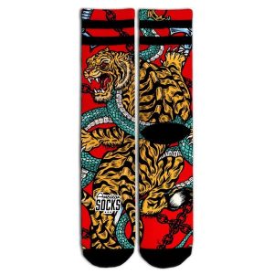 Skarpetki American Socks Bengala. Czarne skarpetki AMERICAN SOCKS, bez wzorów. Za 114,17 zł.