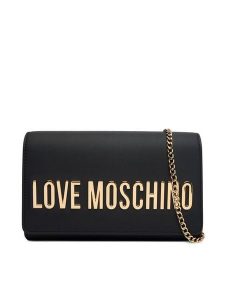LOVE MOSCHINO Torebka JC4103PP1OKD0000 Czarny. Czarne torebki klasyczne LOVE MOSCHINO, bez wzorów, ze skóry, bez dodatków. Za 699,99 zł.