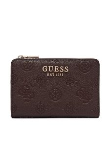Guess Portfel Blake SWPD22 22156 Brązowy ciemny. Brązowe portfele Guess, z aplikacjami, ze skóry. Za 264,99 zł.