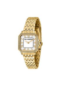 KARL LAGERFELD Zegarek R0553110501 Złoty. Żółte, analogowe zegarki KARL LAGERFELD. Za 959,99 zł.