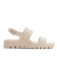 CALL IT SPRING Sandały w kolorze beżowym rozmiar: 37. Brązowe sandały Call it Spring, bez wzorów, z otwartym noskiem, bez obcasa, bez zapięcia. Za 104,99 zł.