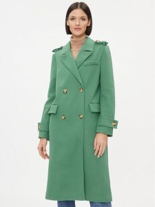 Noisy May Płaszcz przejściowy 27026542 Zielony Regular Fit. Zielone płaszcze Noisy may, xl, bez wzorów, z syntetyku, bez kaptura. Za 229,99 zł.