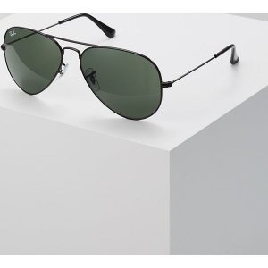 RayBan AVIATOR Okulary przeciwsłoneczne schwarz. Czarne okulary przeciwsłoneczne marki Ray-Ban. Za 619,00 zł.