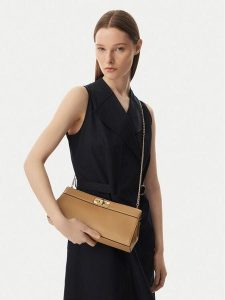 Tommy Hilfiger Torebka Th Modern Clutch AW0AW18727 Brązowy jasny. Brązowe torebki klasyczne TOMMY HILFIGER, bez wzorów, ze skóry, bez dodatków. Za 529,99 zł.