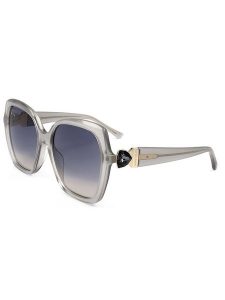Jimmy Choo Damskie okulary przeciwsłoneczne w kolorze szaro-niebieskim rozmiar: 57. Niebieskie okulary przeciwsłoneczne JIMMY CHOO. Za 434,95 zł.