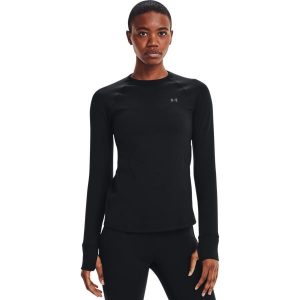 Bluza Under Armour Base Crew, Kobiety. Czarne bluzy Under Armour, m, bez wzorów, z poliesteru, bez kaptura. Za 390,00 zł.
