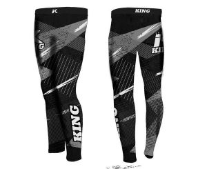 Legginsy King Pro Boxing Shadow Spats. Czarne legginsy KING PRO BOXING, bez wzorów, z materiału, długie. Za 298,50 zł.