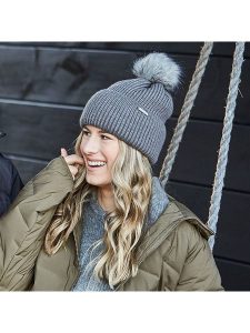 Capo Czapka dzianinowa w kolorze szarym rozmiar: onesize. Szare czapki Capo, bez wzorów, z dzianiny. Za 144,24 zł.