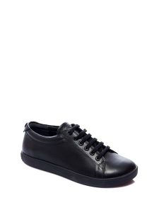 Comfortfusse Skórzane sneakersy w kolorze czarnym rozmiar: 39. Czarne trampki Comfortfüße, bez wzorów, ze skóry, bez zapięcia. Za 289,88 zł.