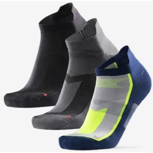 Duńskie Skarpetki Biegowe Krótkie 3-Pak Multikolor 39-42. Skarpetki ZEAGLE, bez wzorów, z elastanu. Za 150,99 zł.