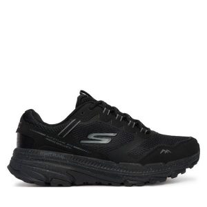 Buty do biegania Skechers. Czarne buty sportowe Skechers, bez wzorów, bez zapięcia, do biegania. Za 305,99 zł.