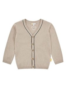 Steiff Kardigan w kolorze beżowym rozmiar: 104. Brązowe kardigany Steiff, z bawełny. Za 127,05 zł.