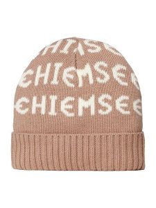 Chiemsee Czapka beanie "Sitka" w kolorze beżowym rozmiar: onesize. Brązowe czapki Chiemsee, bez wzorów, z bawełny. Za 70,08 zł.