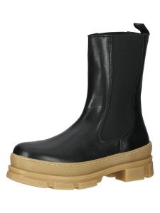 Steve Madden Skórzane kozaki w kolorze czarnym rozmiar: 42. Czarne kozaki Steve Madden, na zimę, bez wzorów, bez obcasa, bez zapięcia. Za 282,99 zł.