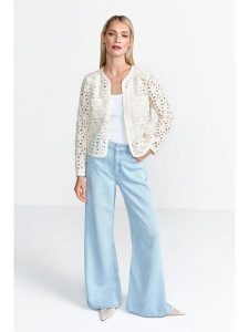 Rich & Royal Kardigan w kolorze kremowym rozmiar: 36. Brązowe kardigany Rich & Royal. Za 380,41 zł.