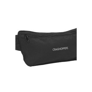 Saszetka Craghoppers Body Wallet - black. Czarne nerki i saszetki Craghoppers, bez wzorów. Za 99,99 zł.