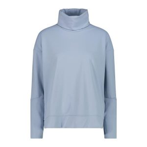 Damski sweter z okrągłym dekoltem CMP. Niebieskie swetry klasyczne CMP, na zimę, bez kołnierzyka. Za 257,50 zł.