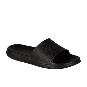 Klapki basenowe damskie Coqui Tora. Czarne klapki Coqui, bez wzorów, bez obcasa. Za 131,99 zł.