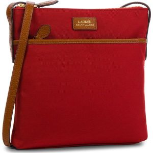 Torebka LAUREN RALPH LAUREN - Crossbody 431700400003 Red. Czerwone torebki klasyczne marki Lauren Ralph Lauren. W wyprzedaży za 279,00 zł.