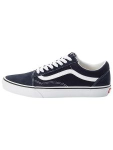 Vans Skórzane sneakersy "UA Old Skool" w kolorze czarnym rozmiar: 37. Niebieskie trampki Vans, bez wzorów, bez zapięcia. Za 148,95 zł.