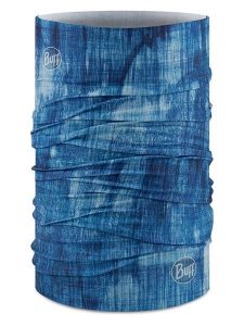 Buff Szal-koło w kolorze niebieskim rozmiar: onesize. Niebieskie szaliki Buff, bez wzorów, z materiału. Za 73,93 zł.