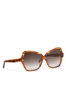 Gino Rossi Okulary przeciwsłoneczne AGG-A-614-MX-07 Brązowy. Brązowe okulary przeciwsłoneczne Gino Rossi. Za 129,99 zł.