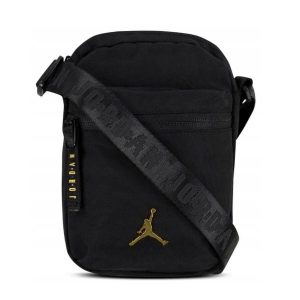 Saszetka torba listonoszka Air Jordan Jan Airborne Festival Bag 9A0631-K5X. Czarne nerki i saszetki Jordan, bez wzorów. Za 119,00 zł.