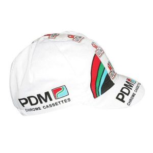 Czapka rowerowa Gist Equipe Vintage PDM. Białe czapki GIST, bez wzorów, z materiału, klasyczne. Za 113,83 zł.
