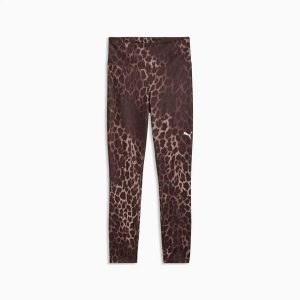 Legginsy damskie Puma TAD ESSENTIAL SPOTTED HAZE brązowe 52851513 r S. Brązowe legginsy Puma, bez wzorów, z dzianiny. Za 146,17 zł.