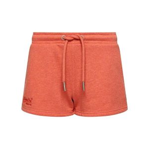 Spodenki turystyczne damskie Superdry Vintage Logo. Brązowe szorty Superdry, bez wzorów, z bawełny, vintage. Za 213,55 zł.