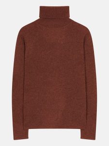 Perfect Cashmere Kaszmirowy golf "Ashley" w kolorze jasnobrązowym rozmiar: XL. Brązowe golfy Perfect Cashmere, bez wzorów, z kaszmiru. Za 241,56 zł.