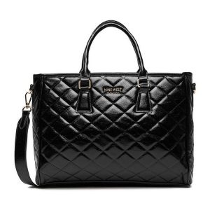 Torebka Nine West. Czarne torebki klasyczne Nine West, bez wzorów, bez dodatków. Za 249,99 zł.