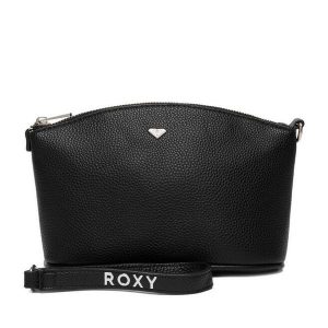 Kosmetyczka Roxy. Czarne kosmetyczki Roxy, bez wzorów. Za 49,99 zł.