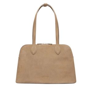 Torebka GINO ROSSI. Brązowe torebki klasyczne Gino Rossi, bez wzorów, bez dodatków. Za 399,99 zł.