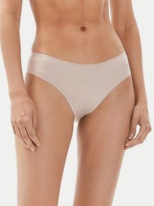 Tommy Hilfiger Figi klasyczne UW0UW05215 Beżowy. Brązowe figi TOMMY HILFIGER, bez wzorów, z syntetyku. Za 69,99 zł.
