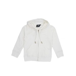 Bluza z bawełna z kaptur na co dzień na siłownię. Białe bluzy LEONE 1947 APPAREL, bez wzorów, z bawełny, bez kaptura. W wyprzedaży za 89,72 zł.