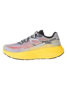 SALOMON Buty "Aero Glide" w kolorze szaro-żółtym do biegania rozmiar: 44 2/3. Szare buty sportowe Salomon, bez wzorów, z materiału, bez zapięcia, do biegania. Za 333,81 zł.