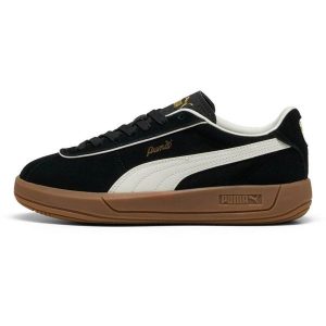 Adidasy Puma Club Klassika Sd, Dla obu płci. Czarne buty sportowe Puma, bez wzorów, z zamszu, bez zapięcia. Za 490,00 zł.