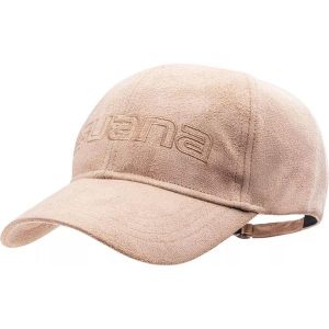 Czapka z daszkiem sportowa Iguana Jukur. Brązowe czapki IGUANA, bez wzorów, sportowe. Za 53,91 zł.