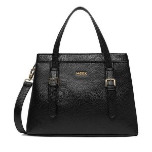 Torebka MEXX. Czarne torebki klasyczne Mexx, bez wzorów, bez dodatków. Za 199,99 zł.