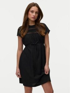 Vero Moda Sukienka letnia Debbie 10342682 Czarny Regular Fit. Czarne kombinezony Vero Moda, na lato, m, bez wzorów, z wiskozy, bez kołnierzyka, bez ramiączek. Za 129,99 zł.