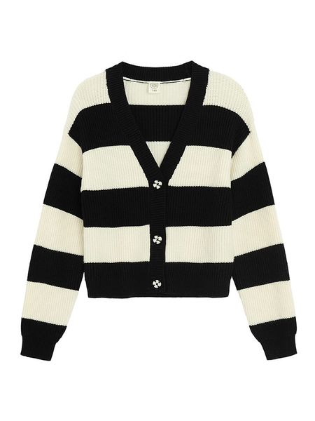 COOL CLUB Kardigan w kolorze czarno-kremowym rozmiar: 152. Brązowe kardigany COOL CLUB. Za 56,66 zł.