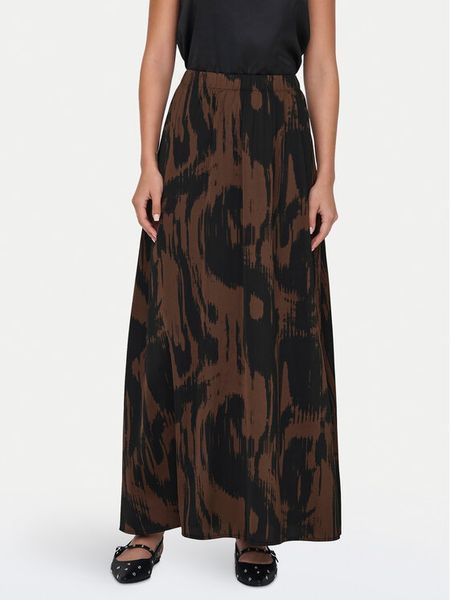 JDY Spódnica maxi Judy 15331472 Brązowy Regular Fit. Brązowe spódnice JDY, l, bez wzorów, z syntetyku, maxi. Za 99,99 zł.