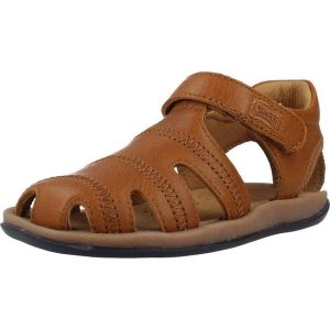 Sandały CAMPER SELLA HYPNOS Brązowy. Brązowe buty trekkingowe Camper, bez wzorów, ze skóry, bez obcasa, bez zapięcia. Za 280,73 zł.