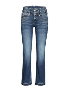 Herrlicher Dżinsy - Slim fit - w kolorze granatowym rozmiar: W31. Niebieskie jeansy Herrlicher, bez wzorów. Za 245,45 zł.