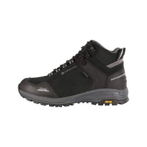 Buty trekkingowe unisex Alpine Pro Erahe Vibram. Czarne buty trekkingowe Alpine Pro, bez zapięcia. Za 499,00 zł.